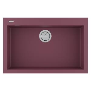 Мойка кухонная Paulmark Decoration 76 PM937650-ME Merlot, 76x50
