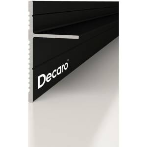 Универсальный теневой профиль под подсветку Decaro D004.1A Black 2000x31x15