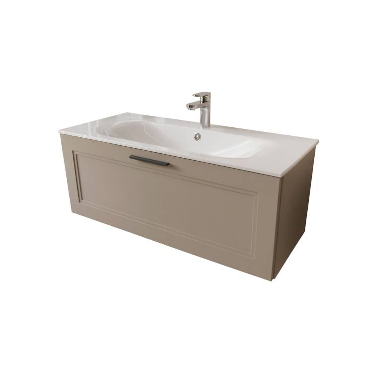 Тумба с раковиной Terminus Classik CLA101001200501O капучино , 100x38