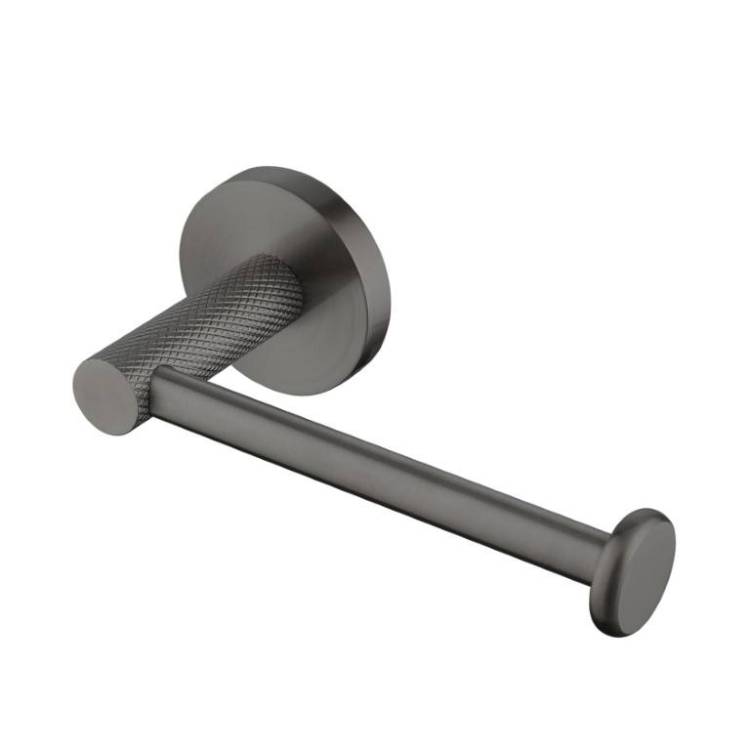 Держатель туалетной бумаги Boheme Uno 10985-GM без крышки, Gun Metal