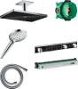 Душевой комплект Hansgrohe Rainmaker Select 460 (3 jet) 24006600 + 26530000 + 28272000 + 15357600