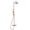 Душевая стойка AQUAme AQM8011BC медь брашированная