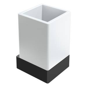 Стакан Boheme Qubic 10724-B Black