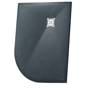 Поддон для душа RGW Stone Tray ST/AL-G асимметричный, графит, 80x120