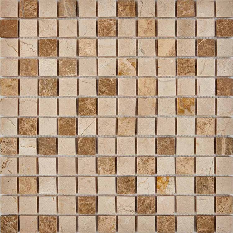 Мозаика Pixel Mosaic Мрамор PIX274 (2.3x2.3) 30.5x30.5
