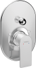 Смеситель для ванны с душем Hansgrohe Rebris E 72458000 С ВНУТРЕННЕЙ ЧАСТЬЮ, хром