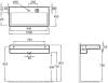 Раковина Jacob Delafon Terrace EXC112 100 см фото 9