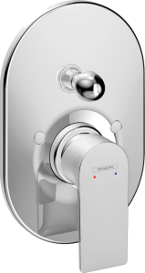 Смеситель для ванны с душем Hansgrohe Rebris E 72458000 С ВНУТРЕННЕЙ ЧАСТЬЮ, хром