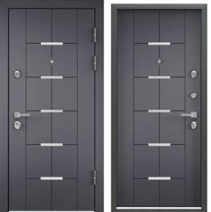 Входная стальная дверь Torex PROFESSOR-4+ 02 PP 10318 ПВХ Оскуро/ПВХ Оскуро 2000x880