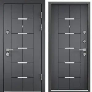 Входная стальная дверь Torex PROFESSOR-4+ 02 PP 10318 ПВХ Оскуро/ПВХ Оскуро 2000x880