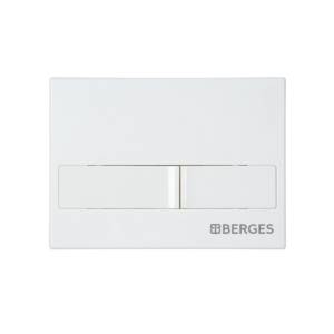 Кнопка смыва Berges Novum L1 040011 белая
