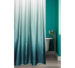 Штора для ванной Bath Plus Rosy Down 2151/1 180x180, зеленый