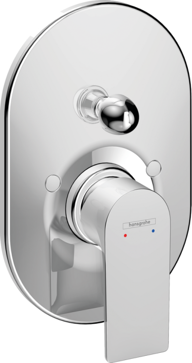 Смеситель для ванны с душем Hansgrohe Rebris E 72458000 С ВНУТРЕННЕЙ ЧАСТЬЮ, хром