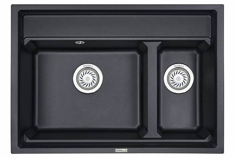 Мойка кухонная Granula Kitchen Space KS-7302 шварц