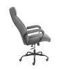 Кресло компьютерное Tetchair Boss metalBL (22) 25264 серый, KUB 05, ткань фото 3