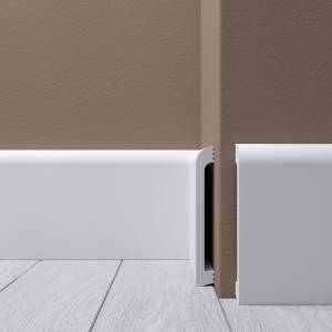 Плинтус напольный Де-Багет XPS POLYMER Н7 120/16 200x1.6x12