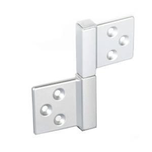 Петля карточная Morelli CH-S 85X82 SC с квадратной осью Матовый хром