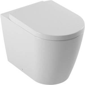 Унитаз приставной Serel Smart SM11 с крышкой-сиденьем микролифт