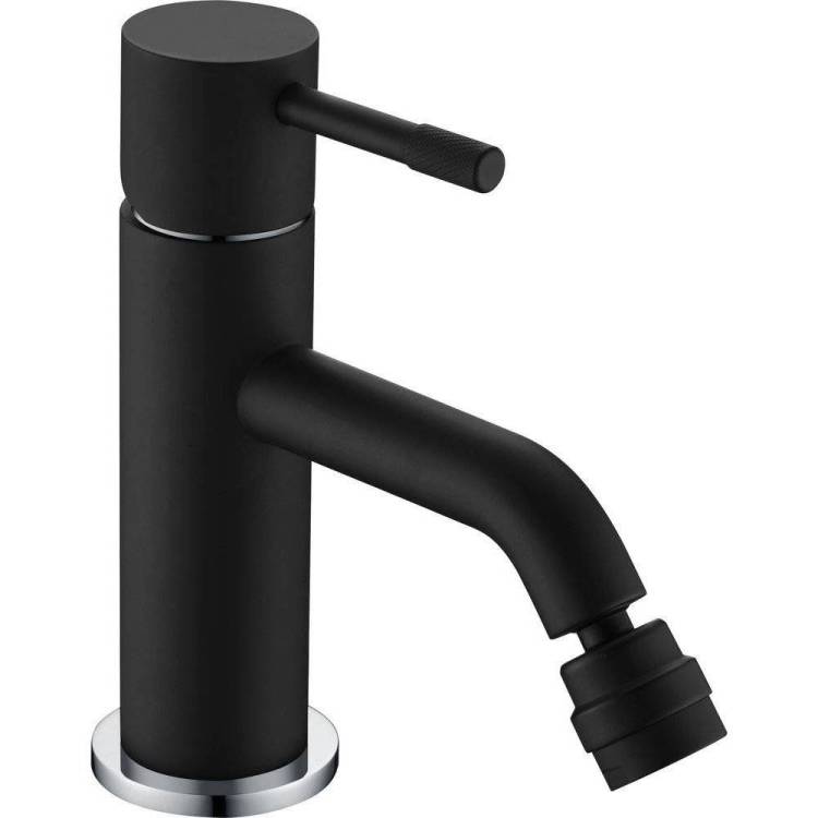 Смеситель для биде Boheme Uno 466-BCR Black Chrome