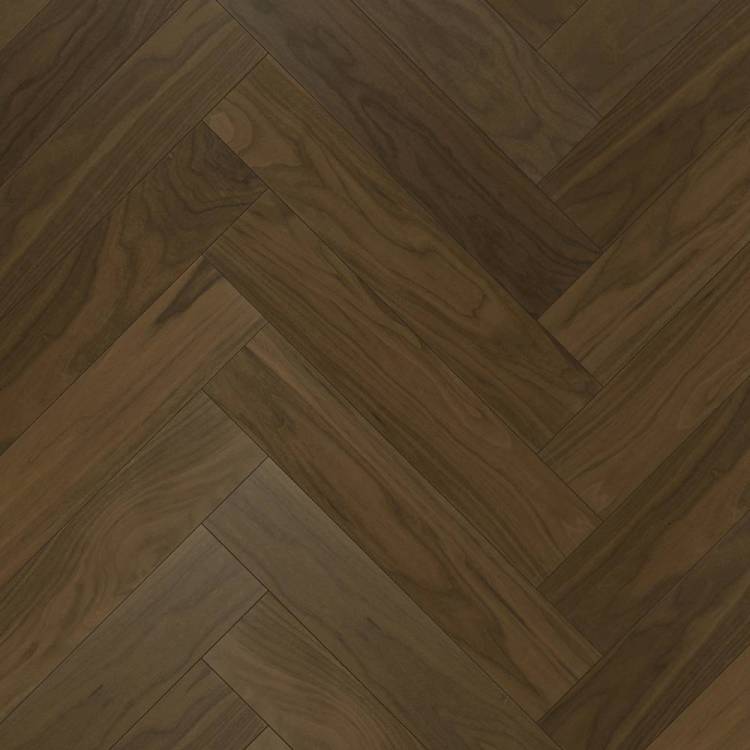 Паркетная доска Quartz Parquet Английская Елка 33-400-29 Орех Американский 635x127x5