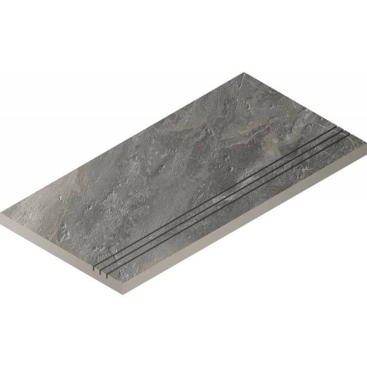 Бордюр Italon Шарм Делюкс X2 620090000726 Бортик Гриджио Оробико Грип 30x60