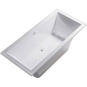 Ванна из искусственного камня Астра-Форм Лотус Solid Surface 01010077 185x85 белая матовая
