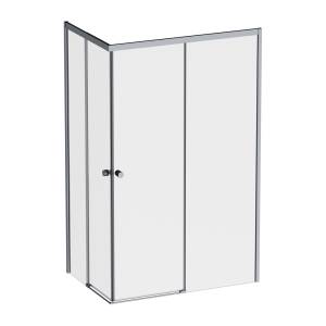 Душевой уголок Am.Pm X-Joy W94G-403-120290-BT1K профиль черный матовый, стекло прозрачное, 120x90x190