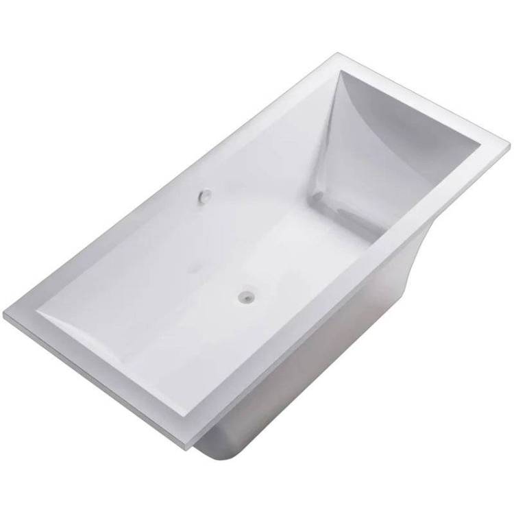 Ванна из искусственного камня Астра-Форм Лотус Solid Surface 01010077 185x85 белая матовая