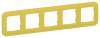 Рамка 5-постовая IEK Flite FI-M52-31-20-K44 желтый карри
