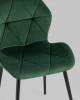 Стул Stool Group Эдвин AV 407-Cdf-08 велюр зеленый фото 7