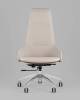 Кресло компьютерное Stool Group TopChairs Soulo A308 8371-6/1 светло-серый, коричневый фото 3