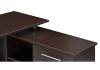 Стол компьютерный Woodville КСТ-109П 18229 венге 140x128x75 фото 8