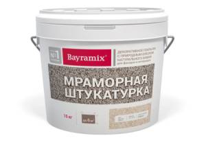Декоративная штукатурка Bayramix Kashmir White-N 15 кг