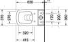 Чаша для унитаза-компакта Duravit DuraStyle 2155090000 фото 4