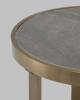 Стол журнальный Stool Group Адриана EET-223-BRCG-BNSG серая керамика 50x50x55 фото 5