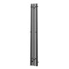 Полотенцесушитель электрический Point Фрея PN20722GB П2 140x1200, графит блеск фото 2