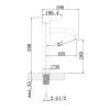 Смеситель для раковины Agger Zest A0712144,черный фото 6