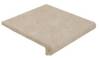 Ступень Gres de Aragon Capri 905084 Redondeado Beige фронтальная 32.5x33