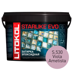 Затирка эпоксидная Litokol Starlike Evo S.530 Viola Ametista 2.5 кг
