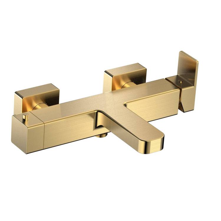 Смеситель для ванны AQUAme Savona AQM6812BG брашированное золото