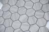 Мозаика LeeDo Pietrine Hexagonal Marmara Grey Pol hex (2.3x4) 29.2x28.9 фото 2