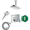 Душевой комплект Hansgrohe Raindance Select E 300 (2 jet) 27384000 + 26530000 + 28272000 + 15765000