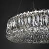 Люстра подвесная хрустальная светодиодная Eurosvet Iride 101007 LED хром фото 4