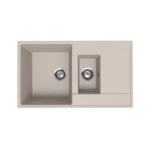 Кухонная мойка Ulgran Quartz Prima 860 15K-02 лен