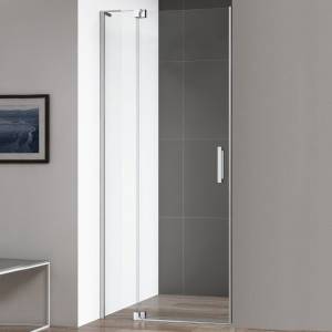Душевая дверь в нишу Cezares Slider B 1 100/110 C Cr профиль хром, стекло прозрачное