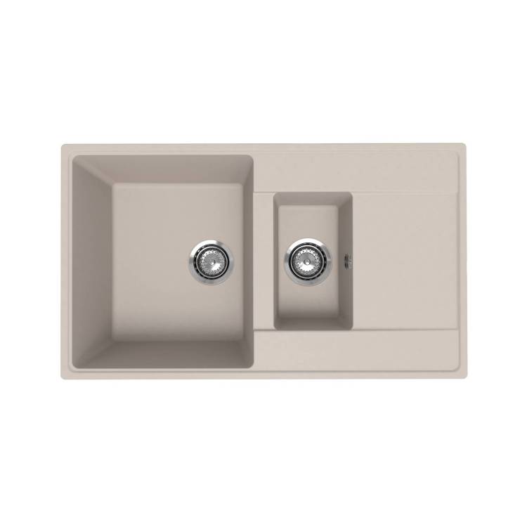 Кухонная мойка Ulgran Quartz Prima 860 15K-02 лен