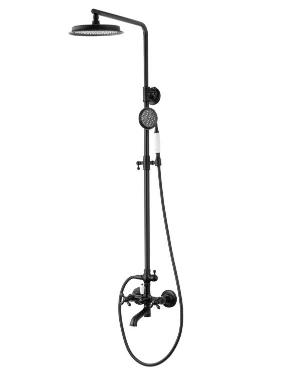 Душевая стойка Wonzon & Woghand WW-88739020-MB черный