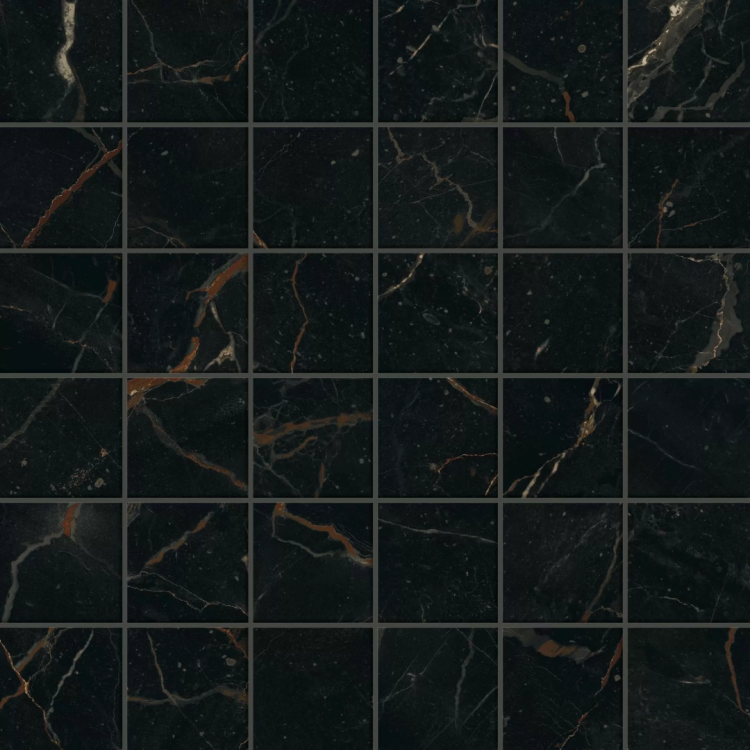 Мозаика Atlas Concorde Russia Forte dei Marmi 610110001063 Ombra di Caravaggio Mosaic Cer/Форте де Марми Омбра ди Караваджо Цер 30x30