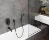 Настенный держатель Hansgrohe Porter S 28331670 матовый черный фото 3