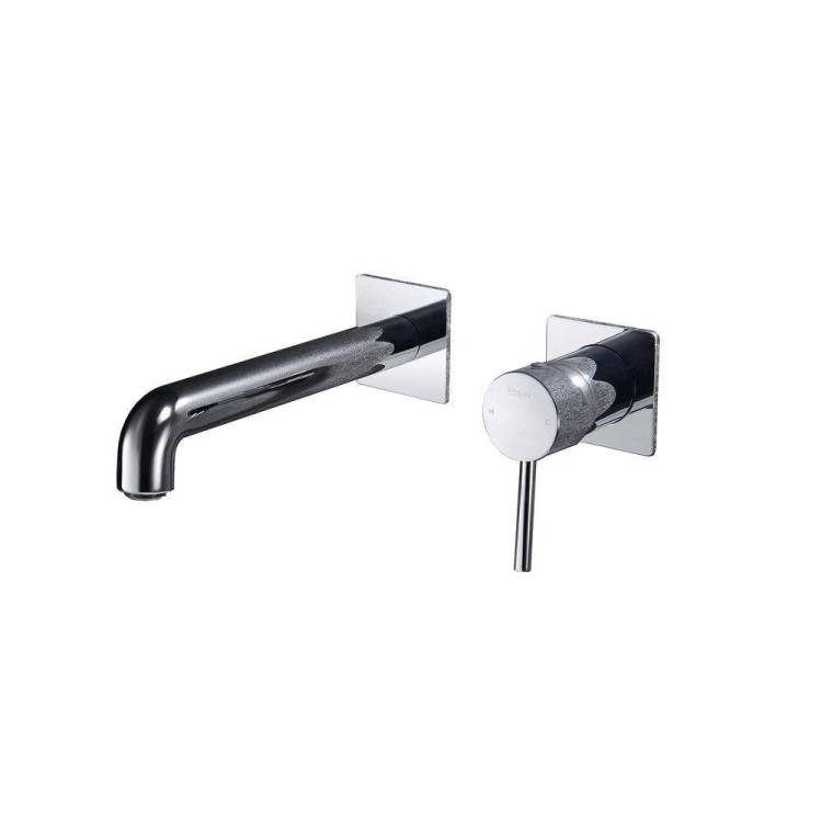 Смеситель для раковины Black&White U7620D встраиваемый, хром